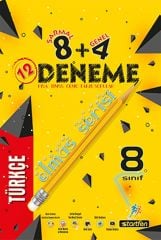 8. Sınıf Türkçe 8 + 4 Elmas Serisi Deneme Startfen Yayınları