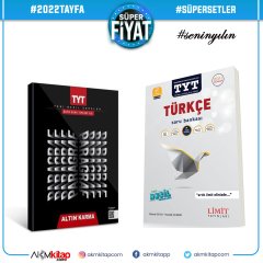 Limit TYT Türkçe ve Altın Karma Paragraf Soru Bankası Seti 2 Kitap
