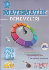8. Sınıf Matematik 12 li Denemeleri Limit Yayınları
