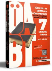 2021 ÖABT Türk Dili ve Edebiyatı Öğretmenliği Fasikül Fasikül Tamamı Çözümlü 7 Deneme Sınavı Benim Hocam Yayınları