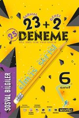 6. Sınıf Sosyal Bilgiler 23 + 2 Elmas Serisi Deneme Startfen Yayınları
