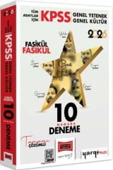 2026 KPSS Tüm Adaylar İçin GK GY Tüm Dersler Fasikül Fasikül On Numara 5 Yıldız 10 Deneme Yargı Yayınları
