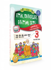 ETİK DEĞERLER EĞİTİM SETİ-3. SINIF (10 KİTAP+HDS)