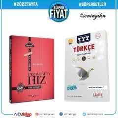 Limit TYT Türkçe ve Marka Yayınları Paragrafta Hız Soru Bankası Seti 2 Kitap