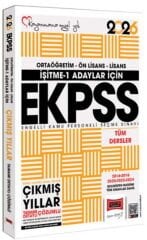 2026 İşitme 1 Adaylar İçin EKPSS GKGY Tüm Dersler 2016-2024 Çıkmış Sorular Kitabı Yargı Yayınları