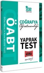 2022 ÖABT Coğrafya Öğretmenliği Yaprak Test Yargı Yayınları