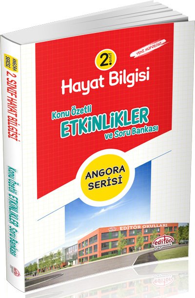2. Sınıf Angora Serisi Hayat Bilgisi Konu Özetli Etkinlikler ve Soru Bankası Editör Yayınları