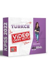 2022 KPSS Türkçe Video Ders Notu HocaWebde Yayınları