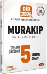 2026 Diyanet İşleri Başkanlığı Murakıp 5 Deneme Data Yayınları