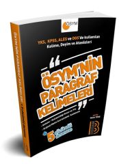 Benim Hocam Yayınları Tüm Sınavlar İçin ÖSYM NİN Paragraf Kelimeleri