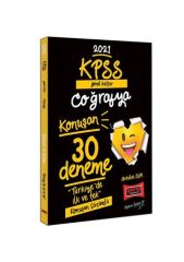 2021 KPSS Genel Kültür Coğrafya Konuşan 30 Deneme Yargı Yayınları