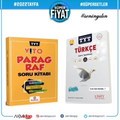 Limit TYT Türkçe ve Kurul Vito Paragraf Soru Bankası Seti 2 Kitap