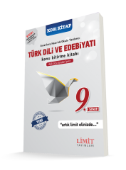 9.Sınıf Türk Dili ve Edebiyatı Konu Bitirme Kitabı Limit Yayınları
