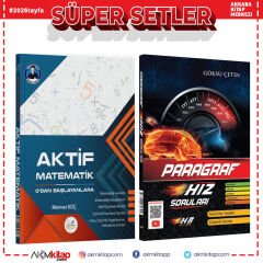 Aktif Öğrenme TYT Aktif Matematik 0 dan Başlayanlara ve Hız Renk Paragraf Soru Bankası Seti 2 Kitap