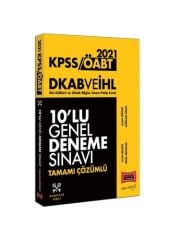 2021 KPSS ÖABT Din Kültürü ve Ahlak Bilgisi 10 lu Genel Deneme Sınavı Tamamı Çözümlü Yargı Yayınları