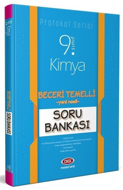 9. Sınıf Kimya Beceri Temelli Soru Bankası Protokol Serisi Data Yayınları
