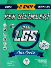 8. Sınıf LGS Fen Bilimleri 10 lu Deneme Av Akıllı Versiyon Yayınları
