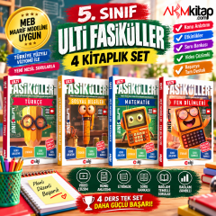 Ulti Yayınları 5. Sınıf Ulti Fasikülleri Seti 4 Kitap