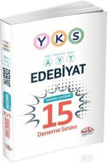 AYT Edebiyat Çözümlü 15 Deneme Editör Yayınları