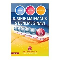 8. Sınıf Matematik 6 Deneme Nartest Yayınları