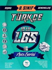8. Sınıf LGS Türkçe 10 lu Denemesi Av Akıllı Versiyon Yayınları