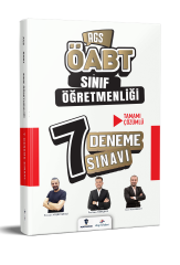 2027 MEB AGS ÖABT Sınıf Öğretmenliği Tamamı Çözümlü 7 Deneme Sınavı Dizgi Kitap