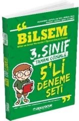 3.Sınıf Bilsem Tamamı Çözümlü 5 li Deneme Seti Zeki Çocuk