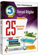 5 Sınıf Sosyal Bilgiler 25 Deneme Çanta Yayınları