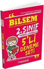 2.Sınıf Bilsem Tamamı Çözümlü 5 li Deneme Seti Zeki Çocuk