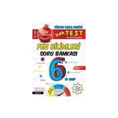 6. Sınıf Süper Zeka Fen Bilimleri Fen Liselerine Hazırlık Soru Bankası Nartest Yayınları