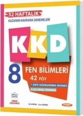 8. Sınıf Fen Bilimleri KKD Haftalık Kazanım Kavrama Denemeleri Kurmay ELT Yayınları