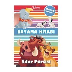 Disney Sihir Partisi Çıkartmalı Boyama Kitabı Doğan Egmont Yayıncılık