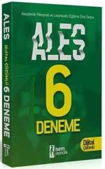 ALES Tamamı Çözümlü 6 Deneme Sınavı İsem Yayınları