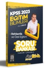 2023 KPSS Eğitim Bilimleri Rehberlik ve Özel Eğitim Tamamı Çözümlü Soru Bankası Hocawebde