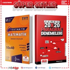 Bilinçsel TYT Matematik Deneme ve AKM Paragraf Deneme Seti 2 Kitap