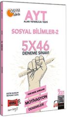 2021 AYT Sosyal Bilimler 2 5x46 Motivasyon Deneme Sınavı Yargı Yayınları