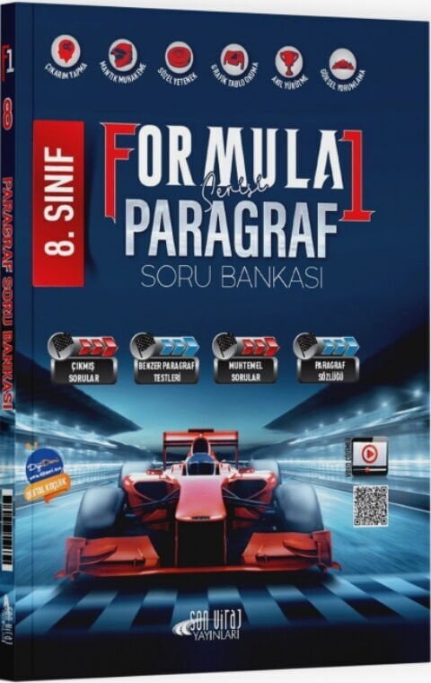 8. Sınıf LGS Paragraf Formula 1 Serisi Soru Bankası Son Viraj Yayınları