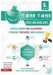 6. Sınıf Fen Bilimleri Yeşil Defter Tadında Tane Tane Nartest Yayınları