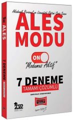 2022 ALES Modu 7 Deneme Yargı Yayınları