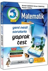 5 Sınıf Matematik Yaprak Test Çanta Yayınları