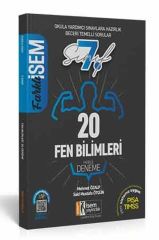 7. Sınıf Fen Bilimleri Farklı İsem Tamamı Çözümlü 20 Fasikül Deneme İsem Yayınları