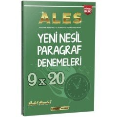 ALES 9x20 Paragraf Denemeleri Kariyer Meslek Yayınları