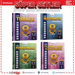 Krallar Karması 8. Sınıf LGS Deneme Seti 4 Kitap