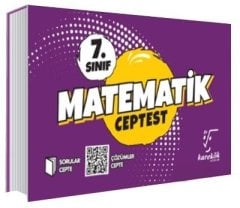 7. Sınıf Matematik Cep Test Karekök Yayınları