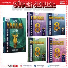 Krallar Karması 8. Sınıf LGS Deneme Seti 5 Kitap