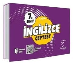 7. Sınıf İngilizce Cep Test Karekök Yayınları