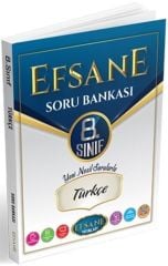 8. Sınıf Türkçe Soru Bankası Efsane Yayınları