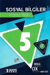 5. Sınıf Sosyal Bilgiler Konu Testi İşleyen Zeka Yayınları