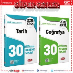 Data Yayınları 2026 KPSS Tarih ve Coğrafya Deneme Seti 2 Kitap