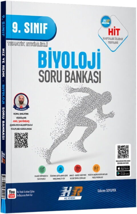 9. Sınıf Biyoloji HİT Soru Bankası Hız ve Renk